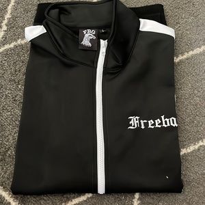 FREEBANDZ (FUTURE) TRACK JACKET BLACK